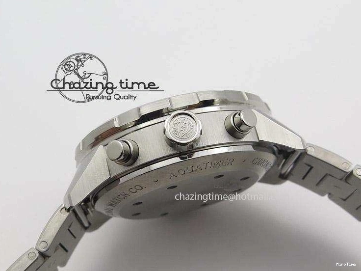 MIROTIME 0205 Versatile Aquatimer Chrono IW376803 V6F 1:1 Best Edition White Dial On SS Bracelet A 7359